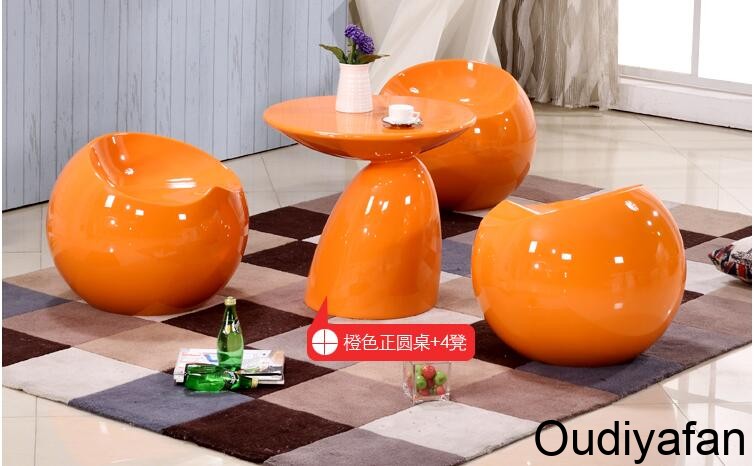 創(chuàng)意玻璃鋼小球凳，獨(dú)特異形小座椅!