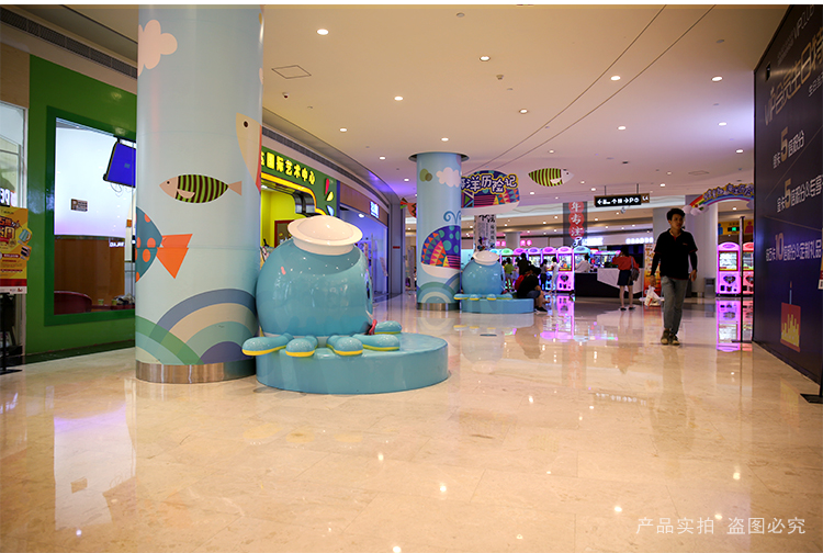 玻璃鋼章魚座椅動物造型異形坐凳 玻璃鋼章魚座椅動物造型異形坐凳