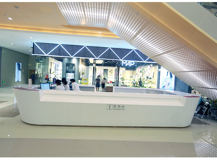 玻璃鋼接待咨詢臺(tái)