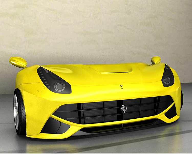 玻璃鋼汽車法拉利前臺