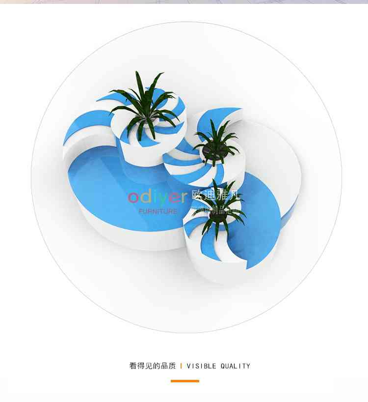 玻璃鋼海螺藝術樹池坐凳