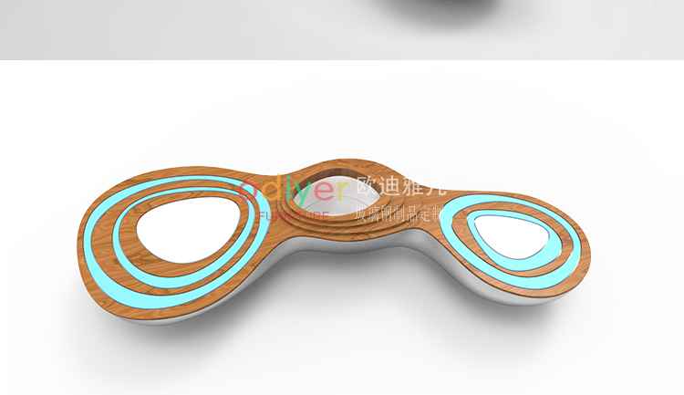 玻璃鋼水波紋創(chuàng)意休閑椅 玻璃鋼水波紋創(chuàng)意休閑椅