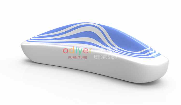 玻璃鋼流線型座椅