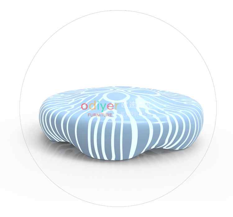 玻璃鋼水母坐凳