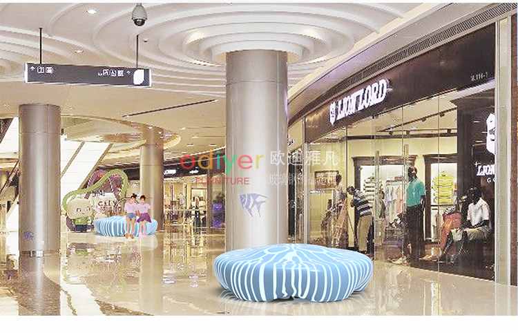 玻璃鋼水母坐凳