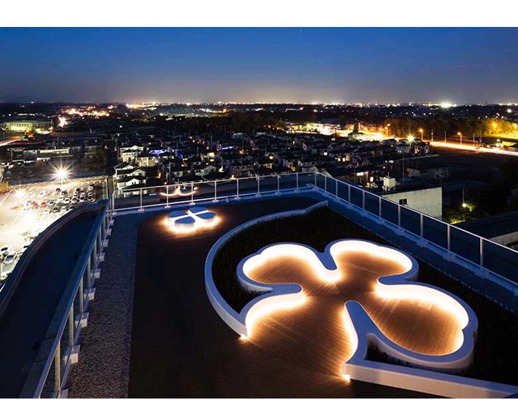 玻璃鋼四葉草坐凳 玻璃鋼四葉草坐凳