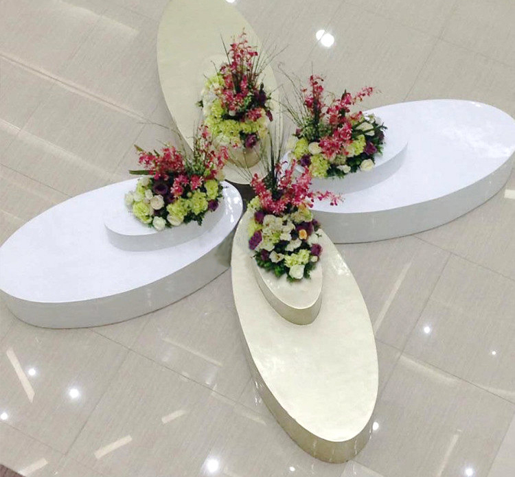 玻璃鋼花盆座椅組合