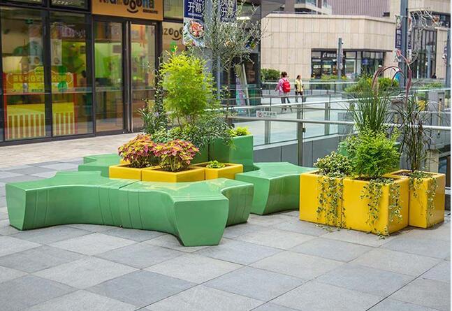 玻璃鋼戶外組合景觀坐凳，大家都喜歡這款!