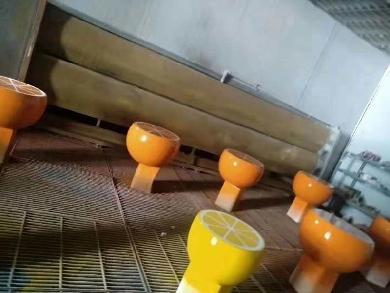 水果玻璃鋼坐凳定制案例