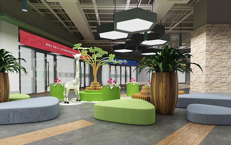 商場美陳座椅，品位生活的格調(diào)！