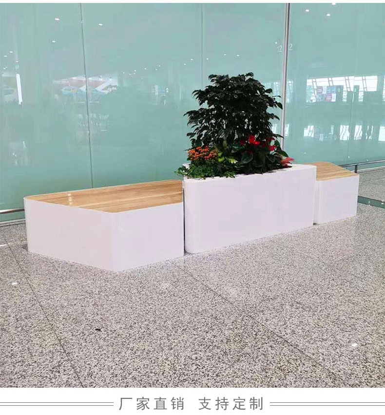 玻璃鋼菱形休閑座椅