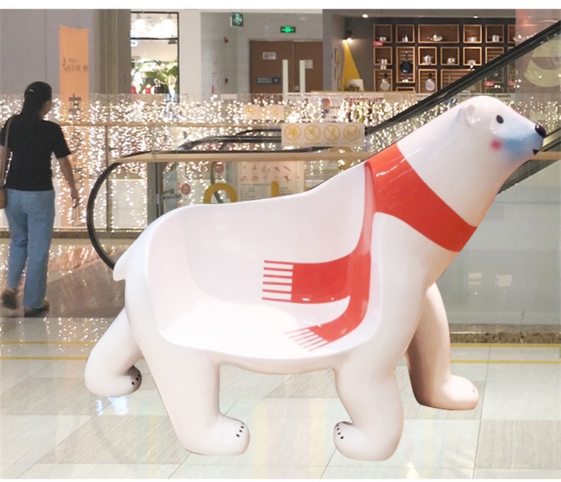 玻璃鋼動物坐凳