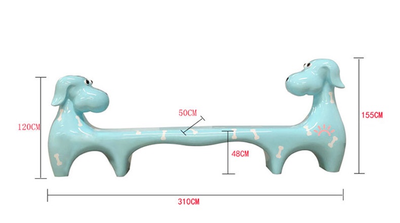 玻璃鋼卡通動物座椅 玻璃鋼卡通動物座椅
