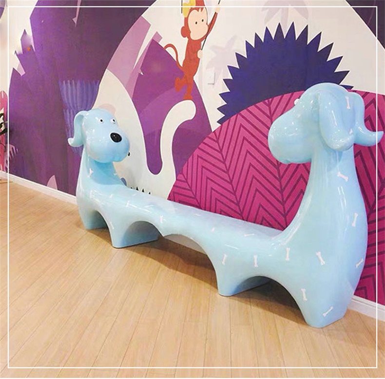 玻璃鋼卡通動物座椅 玻璃鋼卡通動物座椅