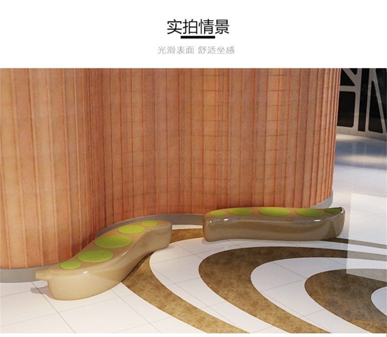 玻璃鋼公共區(qū)域芒果坐凳 玻璃鋼公共區(qū)域芒果坐凳