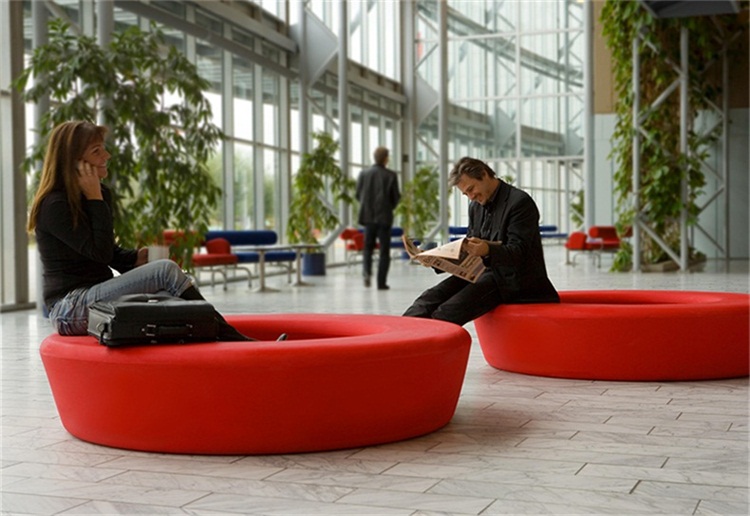 玻璃鋼圓形環(huán)形坐凳