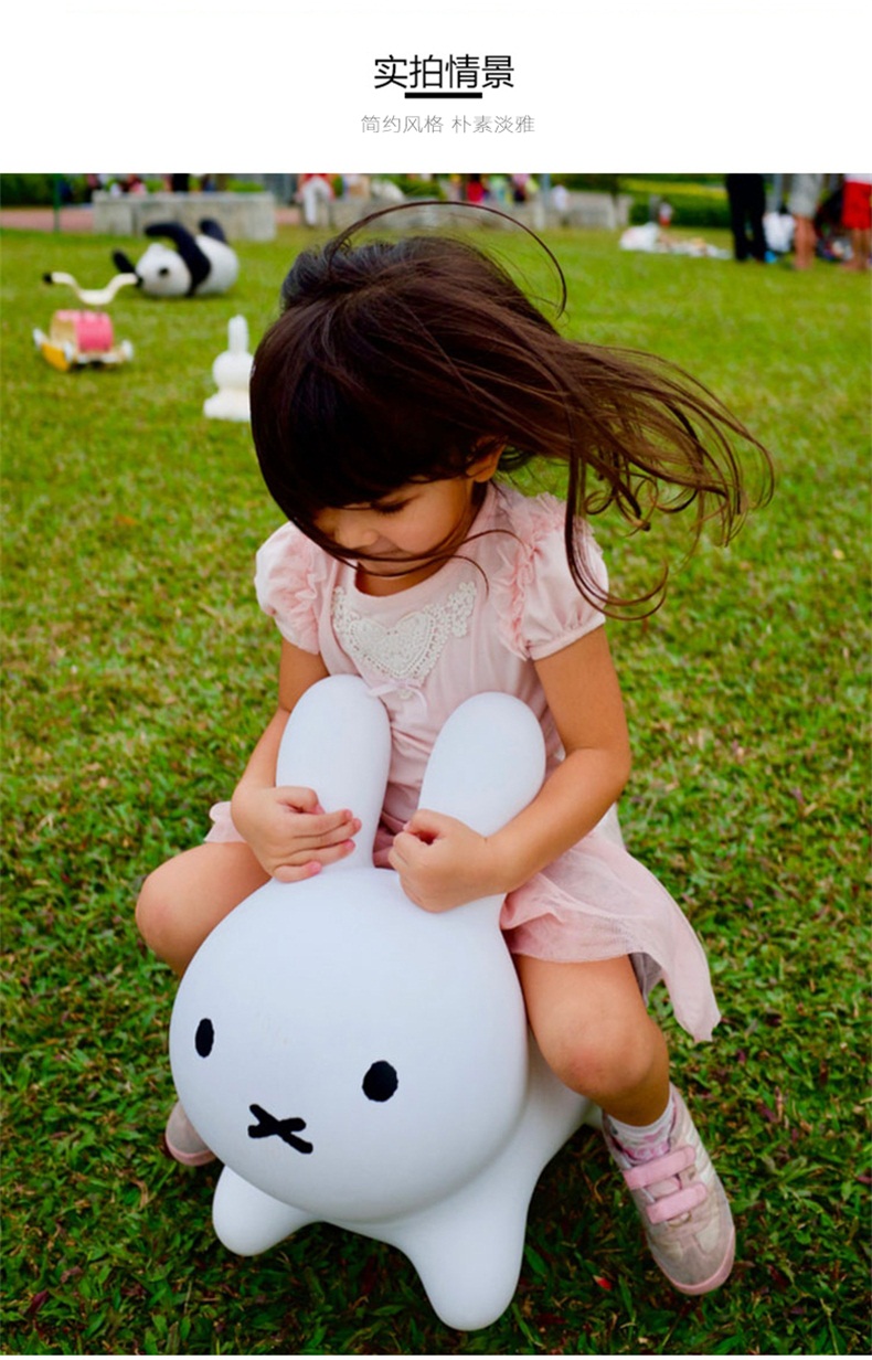 玻璃鋼兔子休閑椅