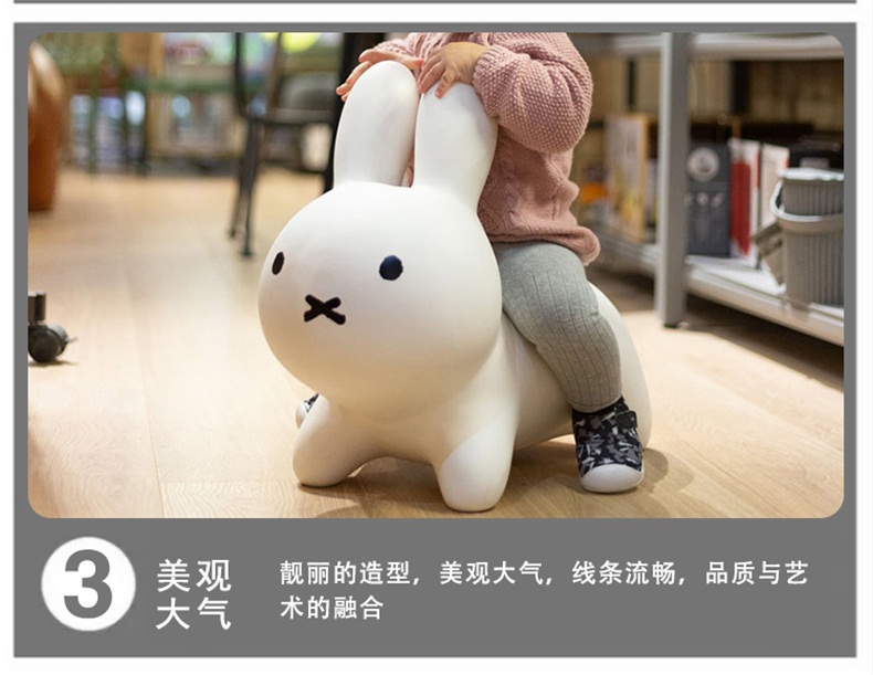 玻璃鋼兔子休閑椅