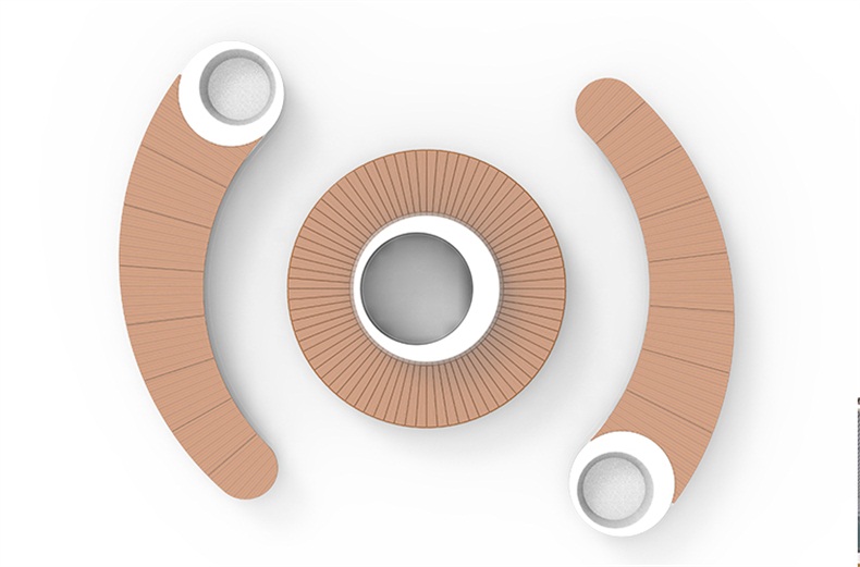 玻璃鋼藝術(shù)景觀樹池座椅 玻璃鋼藝術(shù)景觀樹池座椅