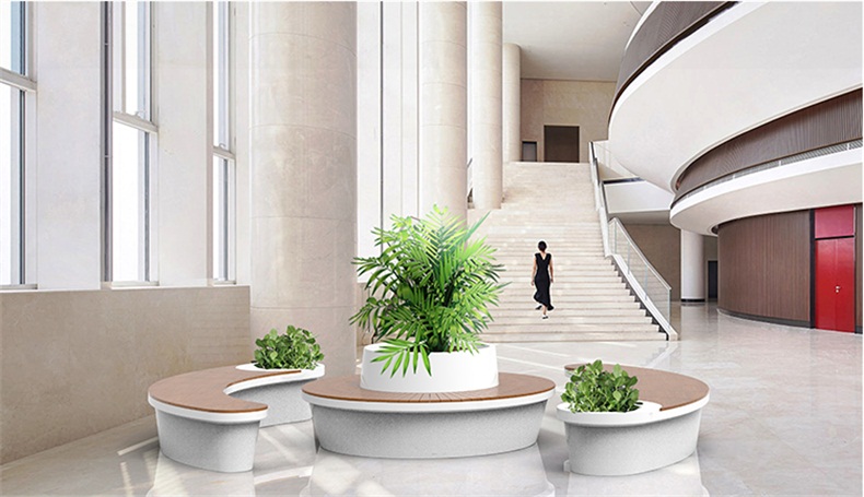 玻璃鋼藝術(shù)景觀樹池座椅 玻璃鋼藝術(shù)景觀樹池座椅