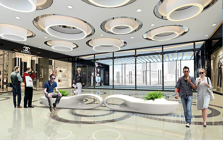 玻璃鋼商場(chǎng)藝術(shù)休閑椅 玻璃鋼商場(chǎng)藝術(shù)休閑椅