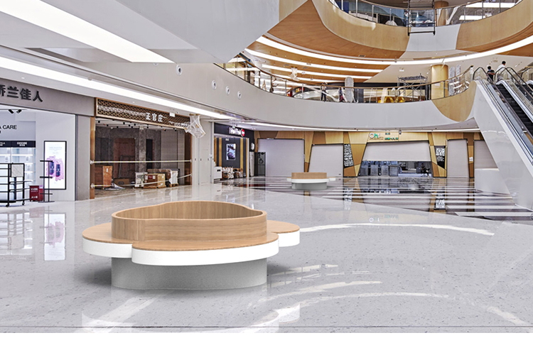 玻璃鋼商場花池坐凳