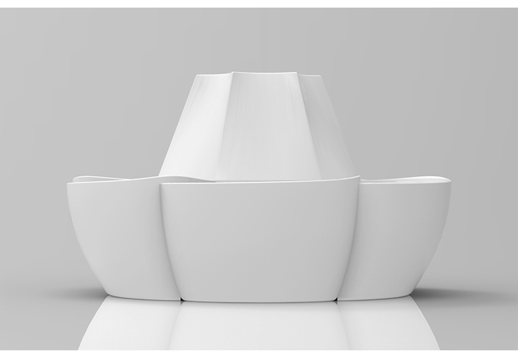 玻璃鋼花型休閑椅 玻璃鋼花型休閑椅