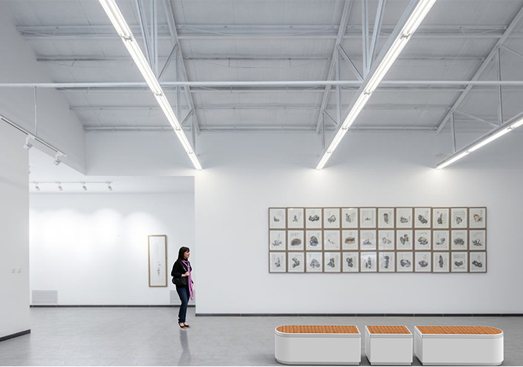 玻璃鋼條形商場走廊坐凳組合