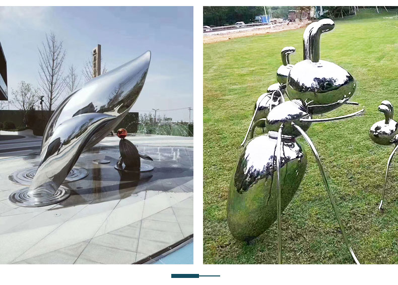 鹿不銹鋼雕塑定制園林景觀城市廣場雕塑