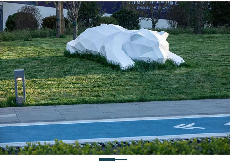 鹿不銹鋼雕塑定制園林景觀城市廣場雕塑