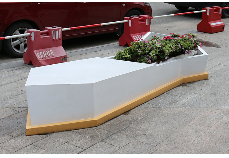 玻璃鋼菱角花池坐凳 玻璃鋼菱角花池坐凳