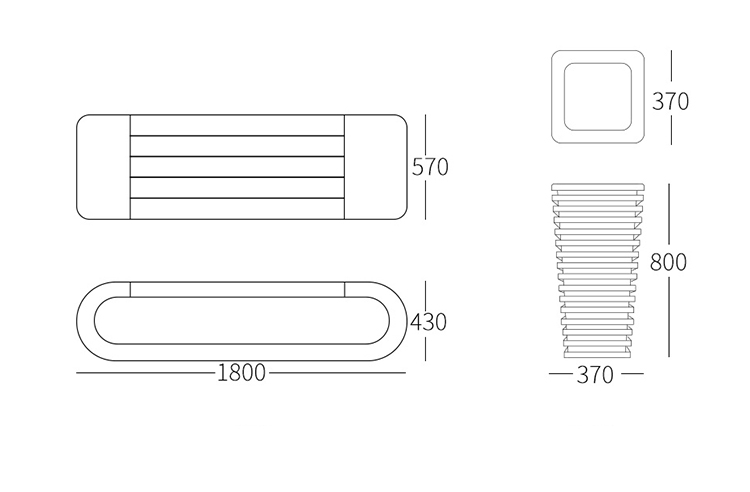 玻璃鋼木藝座椅花盆組合 玻璃鋼木藝座椅花盆組合