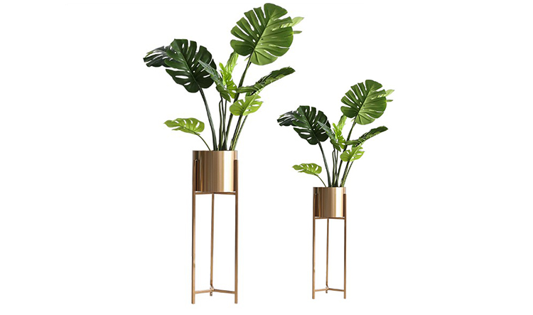 不銹鋼架臺(tái)酒店商場花盆 不銹鋼架臺(tái)酒店商場花盆