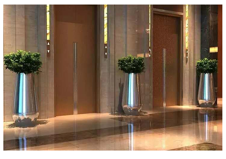 不銹鋼水滴花缽