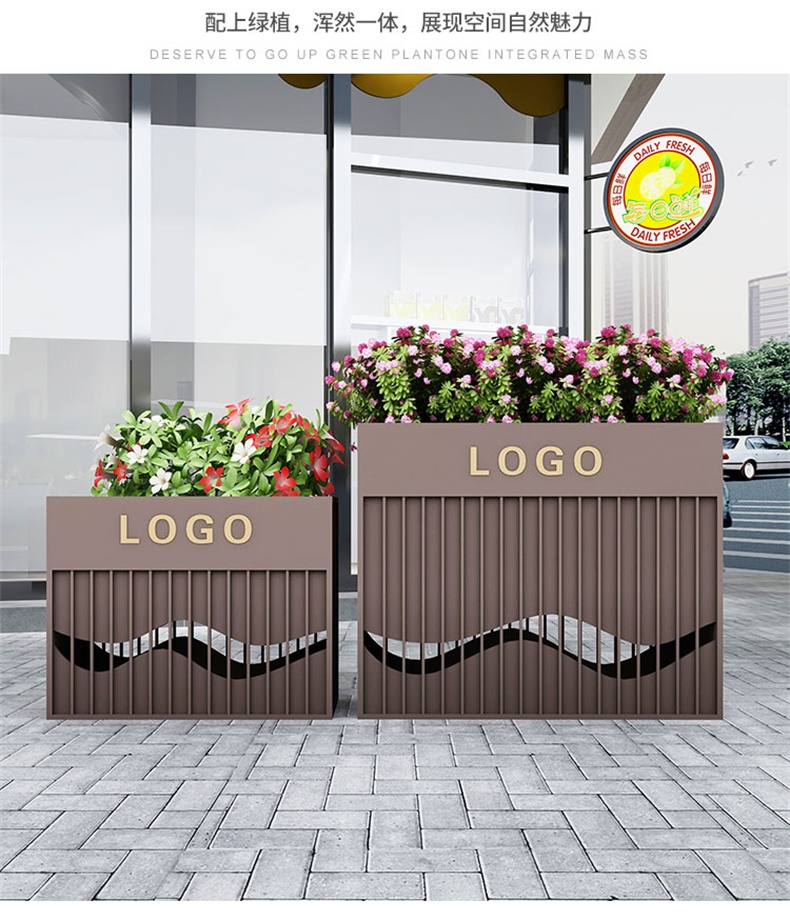 不銹鋼戶外花箱 不銹鋼戶外花箱
