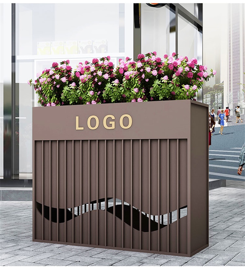不銹鋼戶外花箱 不銹鋼戶外花箱