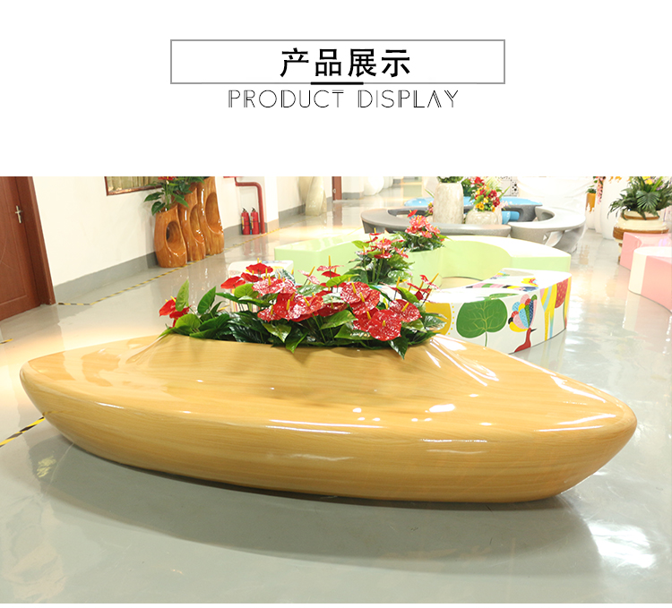 玻璃鋼機場花盆 玻璃鋼機場花盆