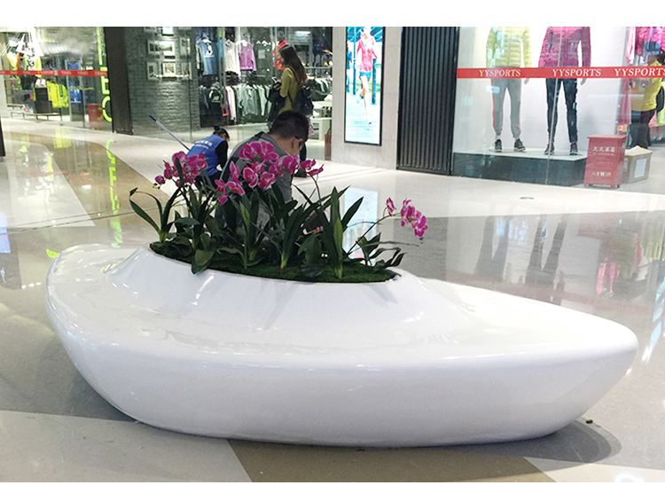 玻璃鋼機場花盆 玻璃鋼機場花盆