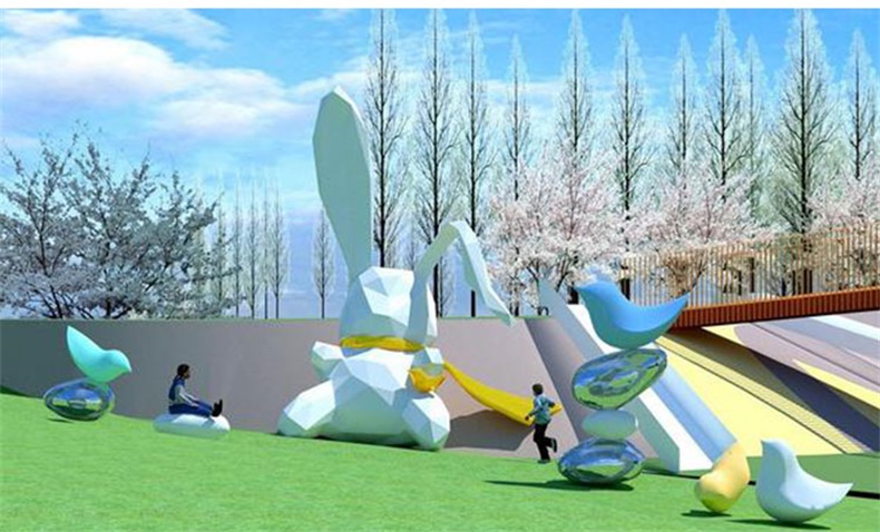 兔子玻璃鋼雕塑園林景觀動(dòng)物廣場(chǎng)雕塑 兔子玻璃鋼雕塑園林景觀動(dòng)物廣場(chǎng)雕塑