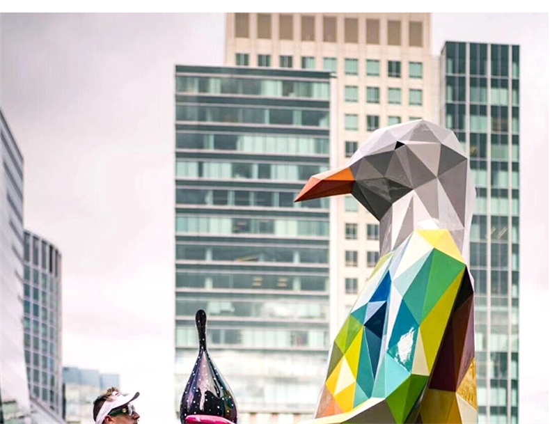 動(dòng)物玻璃鋼雕塑不銹鋼鹿擺件定制