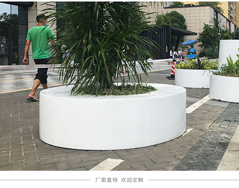 圓形玻璃鋼GRC戶外樹池坐凳 圓形玻璃鋼GRC戶外樹池坐凳