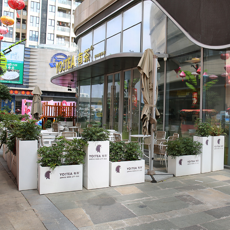 市政景觀工程不銹鋼花箱戶外街區(qū)花盆 市政景觀工程不銹鋼花箱戶外街區(qū)花盆