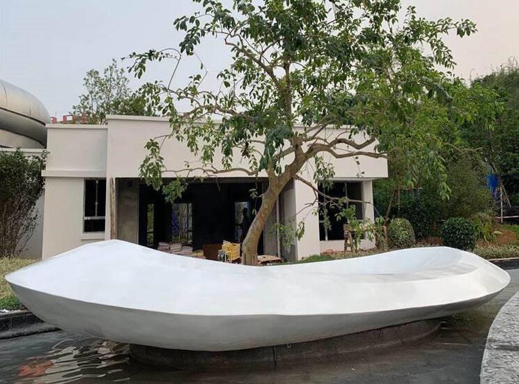 玻璃鋼GRC大型花盆藝術(shù)景觀異形樹池花壇