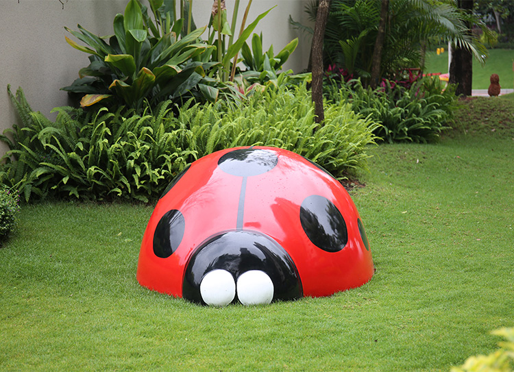 瓢蟲玻璃鋼雕塑戶外景觀公園小區(qū)擺件 瓢蟲玻璃鋼雕塑戶外景觀公園小區(qū)擺件