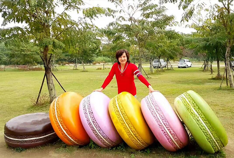 馬卡龍玻璃鋼坐凳 馬卡龍玻璃鋼坐凳