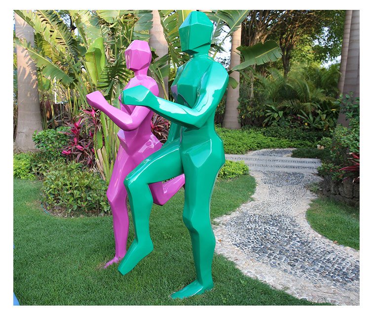 健身運動玻璃鋼雕塑人物景觀公園學校廣場雕塑