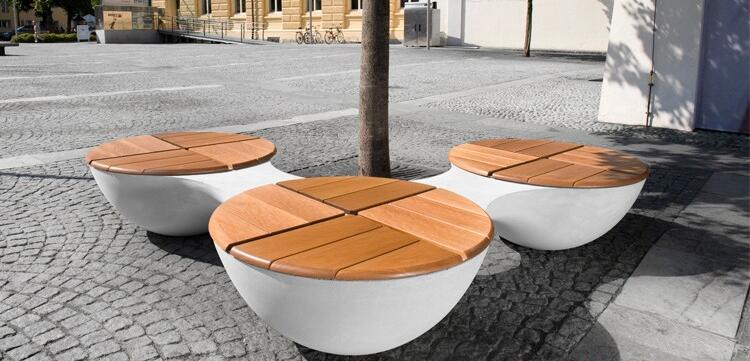 玻璃鋼木紋面戶外景觀坐凳 玻璃鋼木紋面戶外景觀坐凳