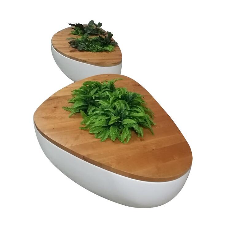 木面玻璃鋼樹池景觀坐凳