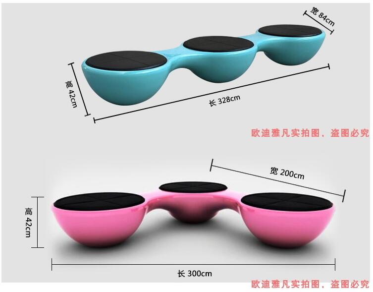 玻璃鋼木紋面戶外景觀坐凳 玻璃鋼木紋面戶外景觀坐凳