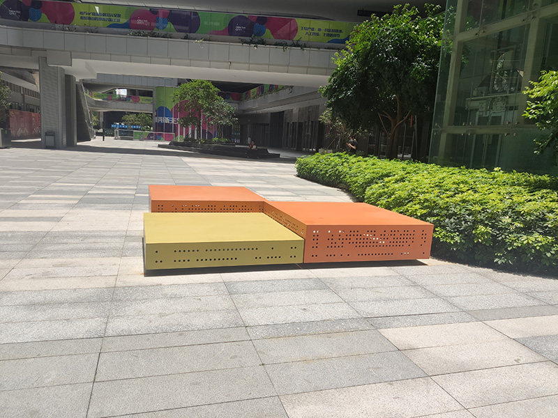 不銹鋼鍍鋅板戶外景觀坐凳 不銹鋼鍍鋅板戶外景觀坐凳